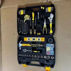 80 PCS Tool Set General Household Hand Tool Kit With Toolbox