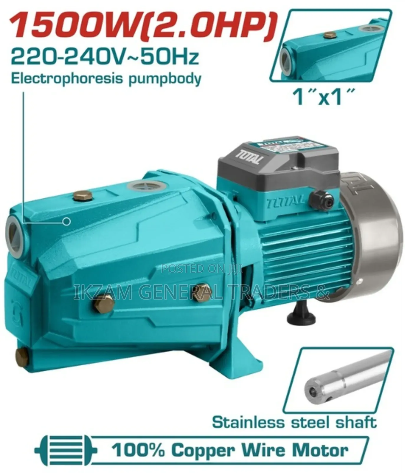 Water Pump 2hp (Self Priming Jet Pum)