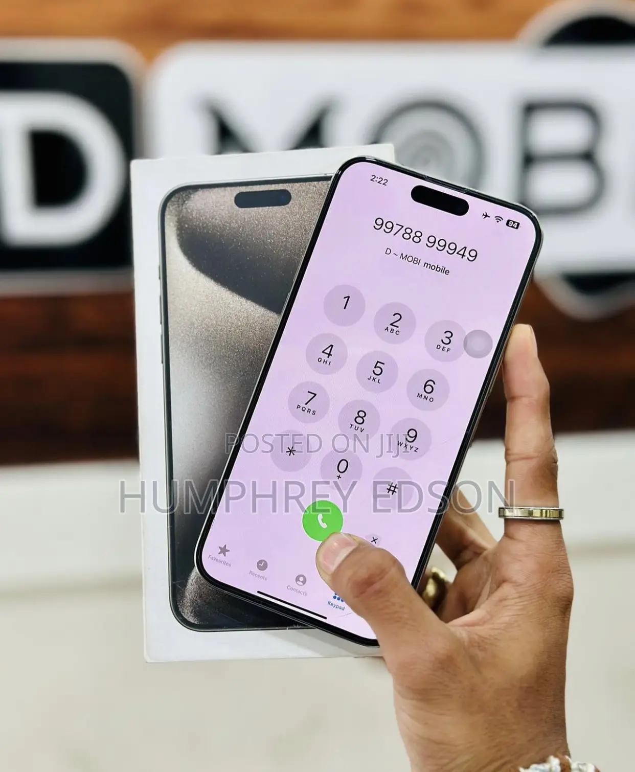 New Apple iPhone 15 Pro Max 256 GB Silver