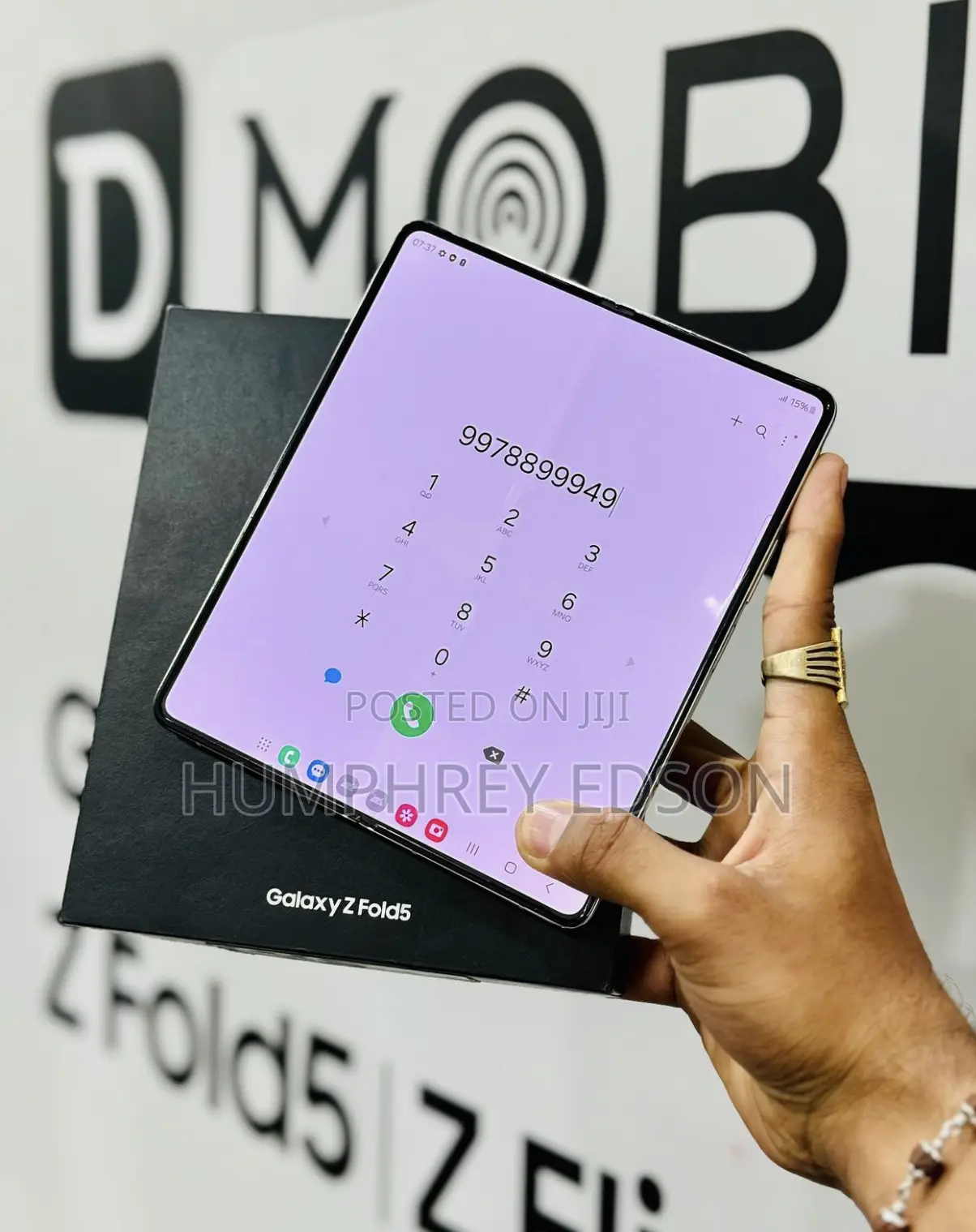 New Samsung Galaxy Z Fold 5 256 GB White