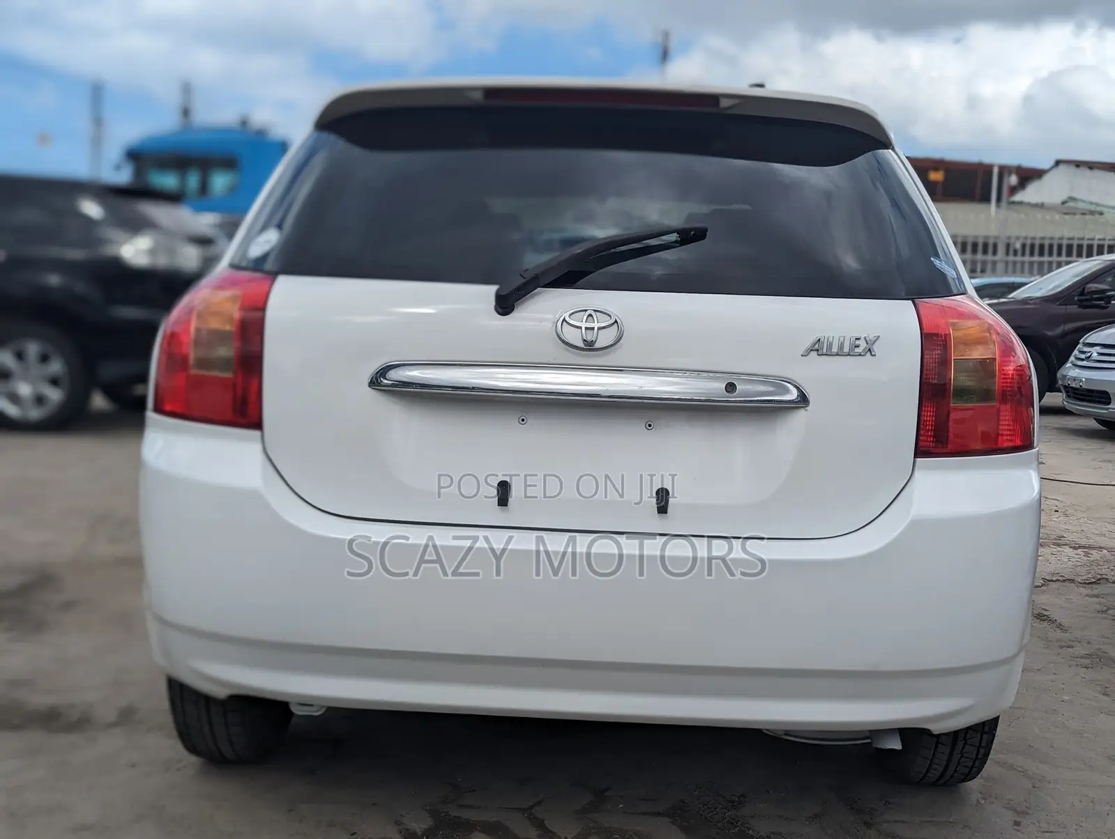 Toyota Allex 2001 White