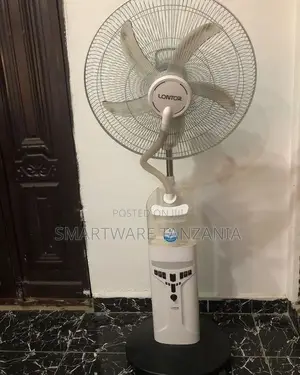 Lontor 18 Inches Rechargeable Mist Fan With Remote Control