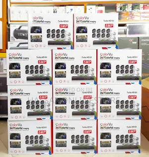 Color Vu Turbo HD CCTV CAMERA 8 Set