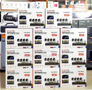 Color Vu Turbo HD CCTV CAMERA 4 Set