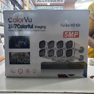 Color Vu Turbo HD CCTV CAMERA 8 Set