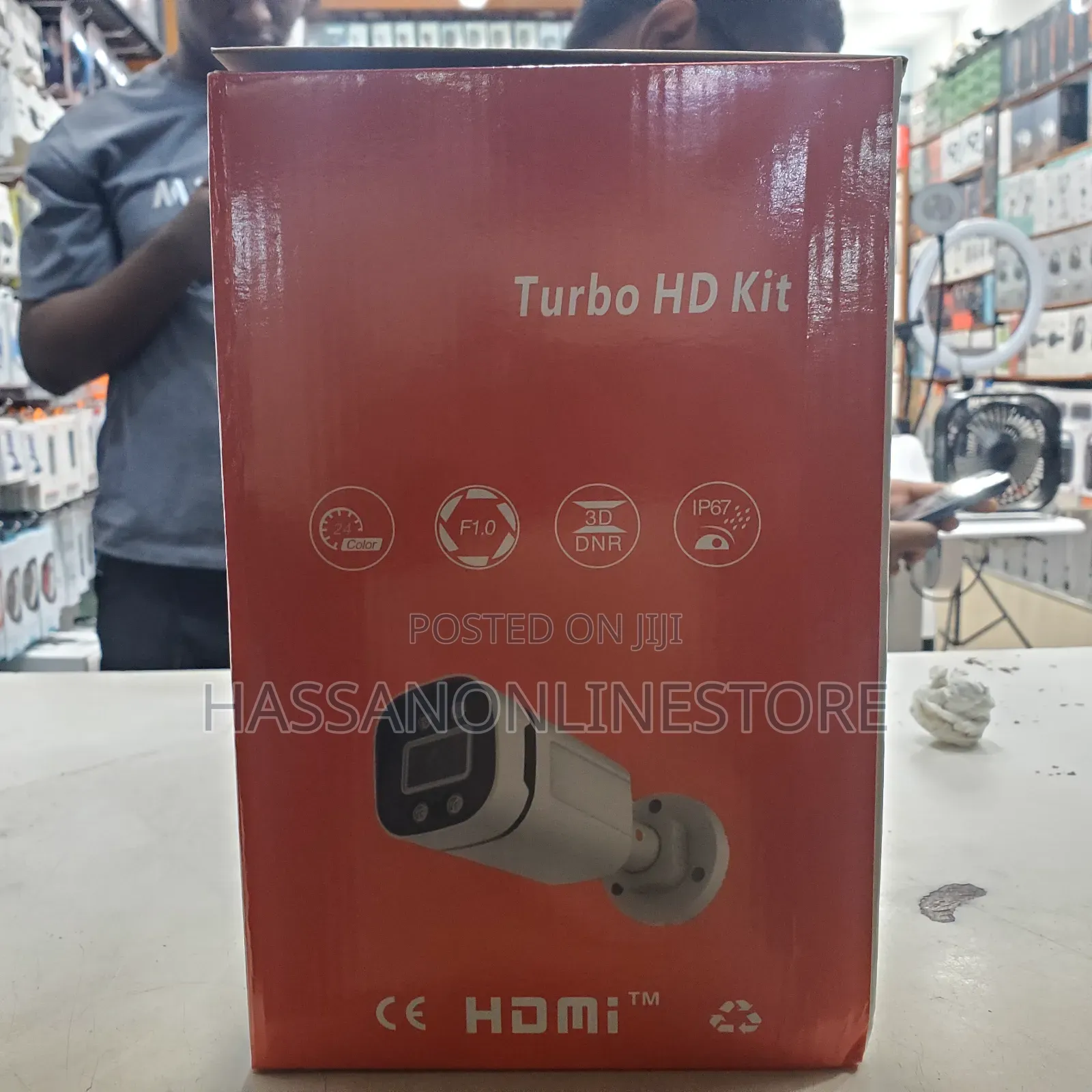 Color Vu Turbo HD CCTV CAMERA 4 Set