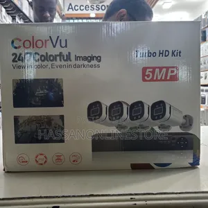 Color Vu Turbo HD CCTV CAMERA 4 Set