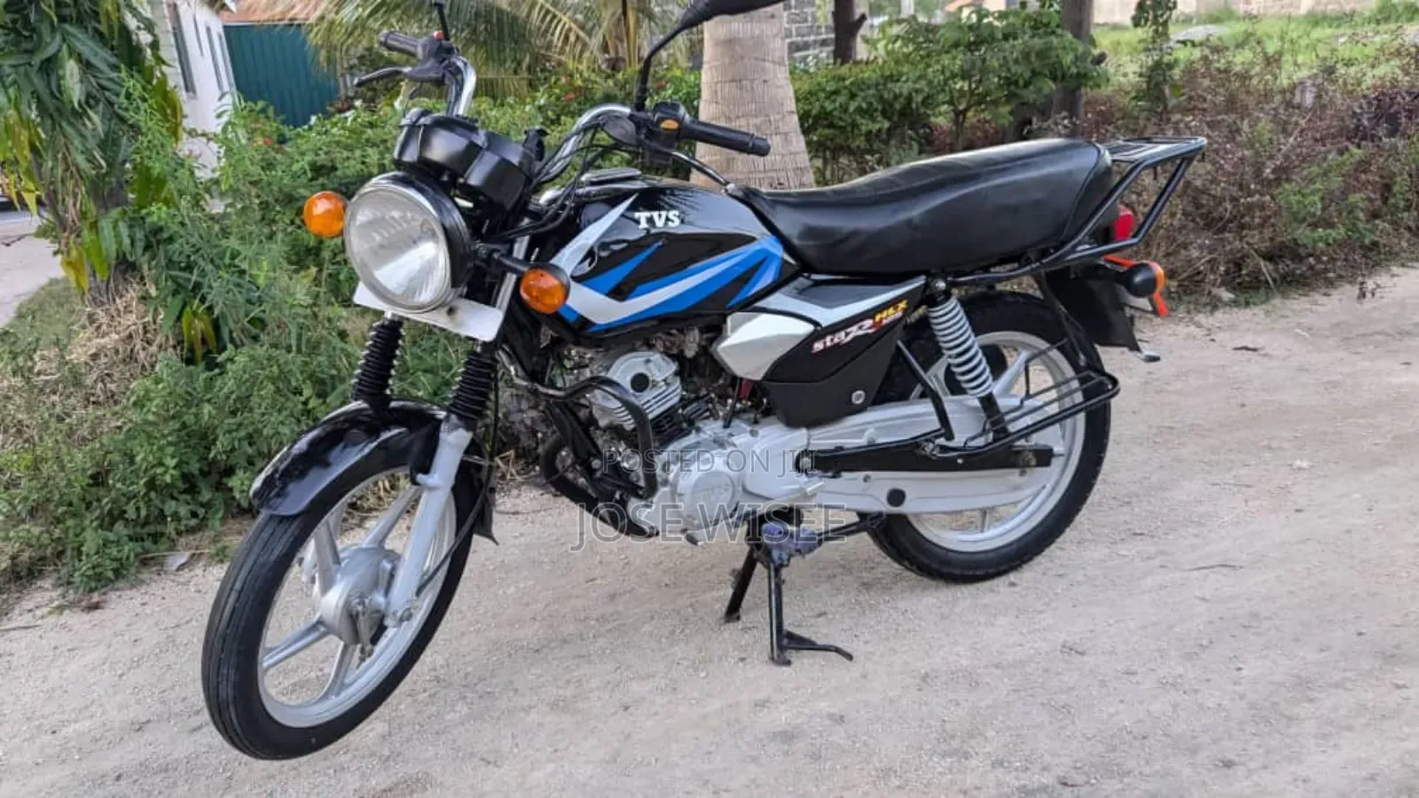TVS HLX 125 2024 Black