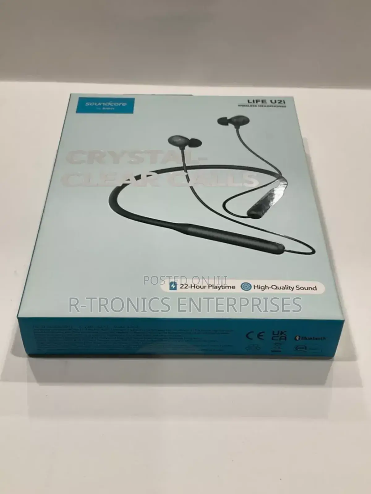 Soundcore by Anker Life U2i Wireless Neckband Headphones