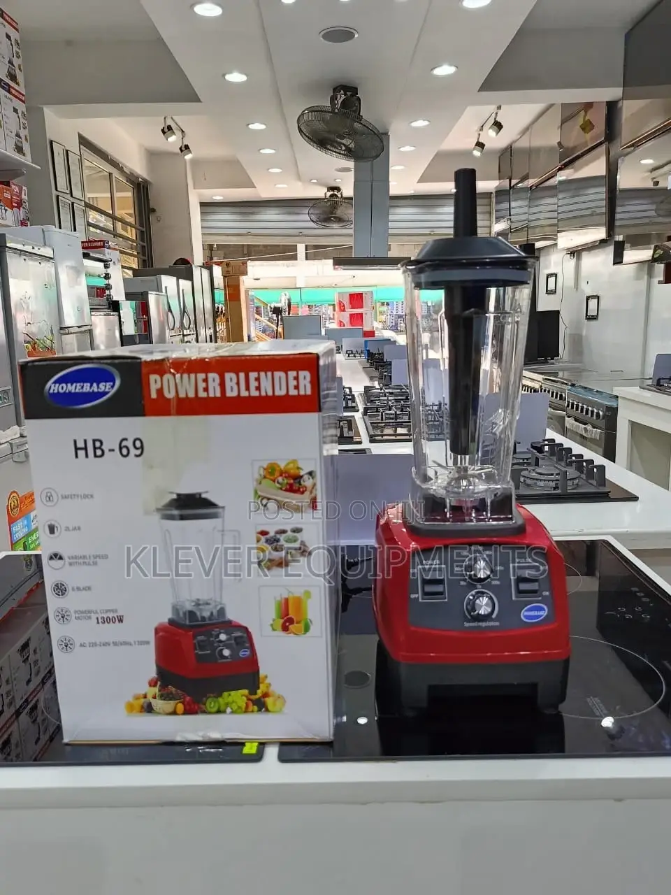 HOMEBASE HEAVY DUTY BLENDER Hb-69