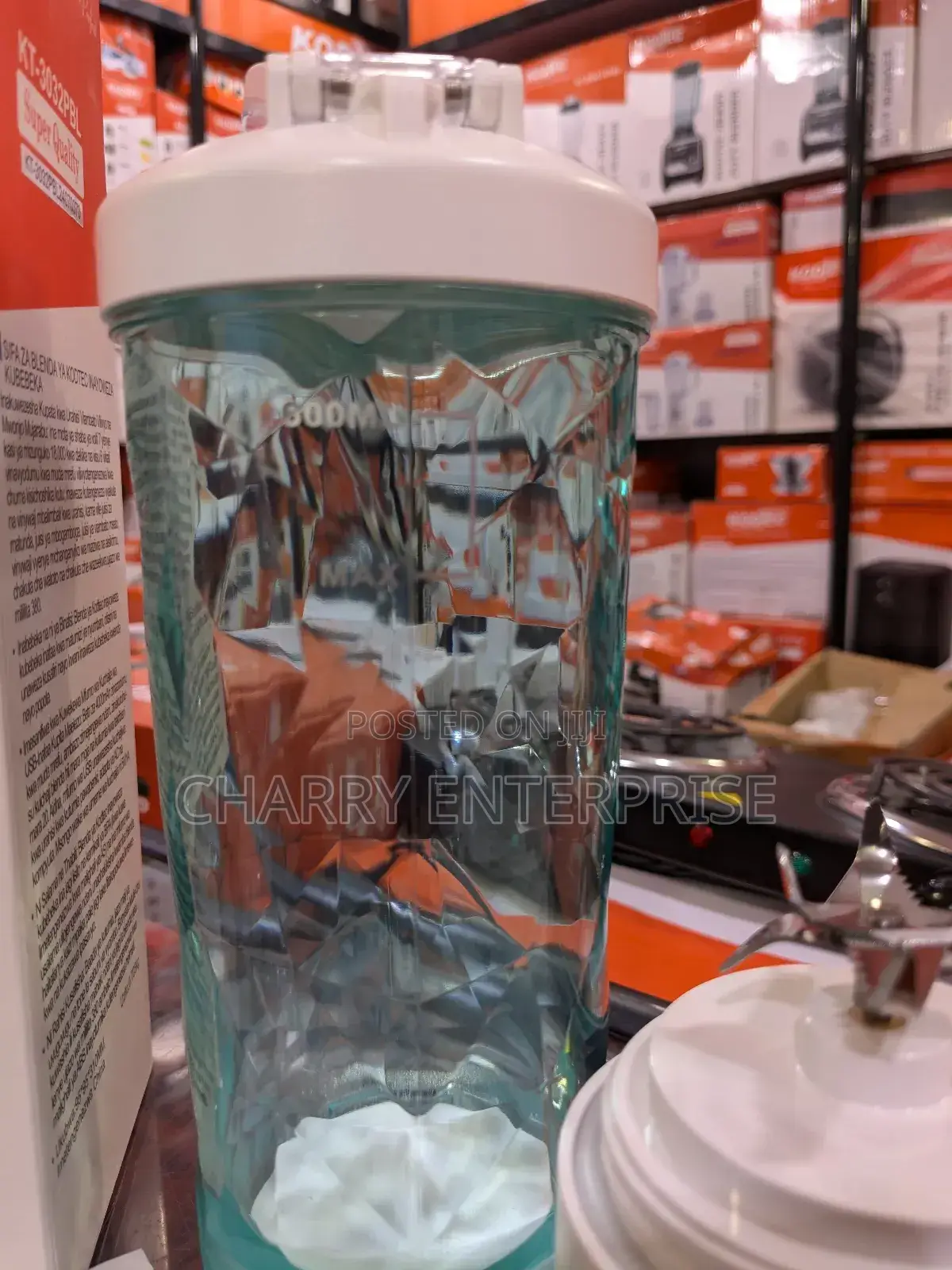 KODTEC Rechargeable Blender/ Blenda Ya Kuchaji600mls