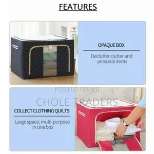 70L Foldable Storage Cloth Bag