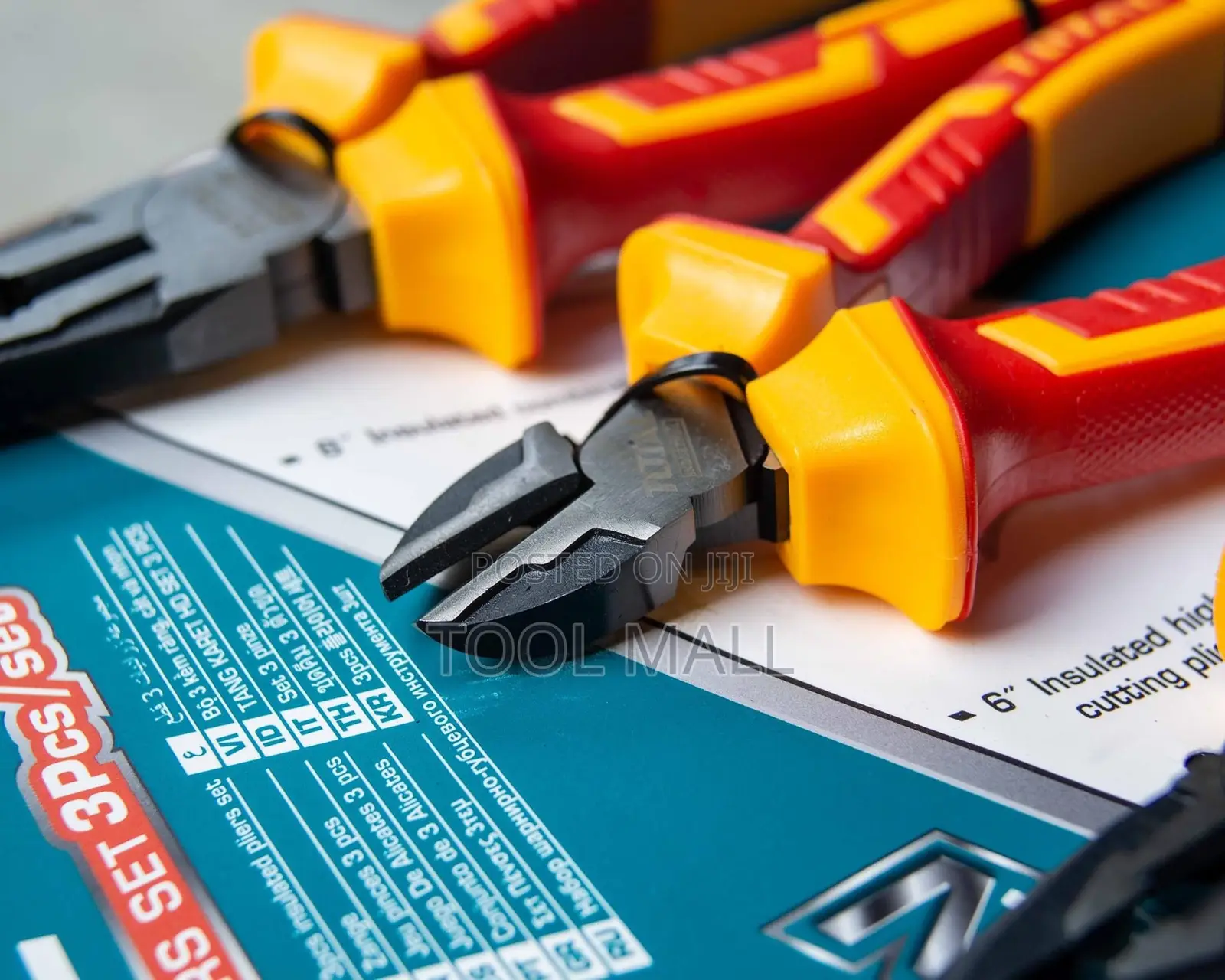 Total Pliers Set Insulated TCSPAR081