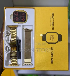 X8 Ultra Max Smart Watch (Gold)