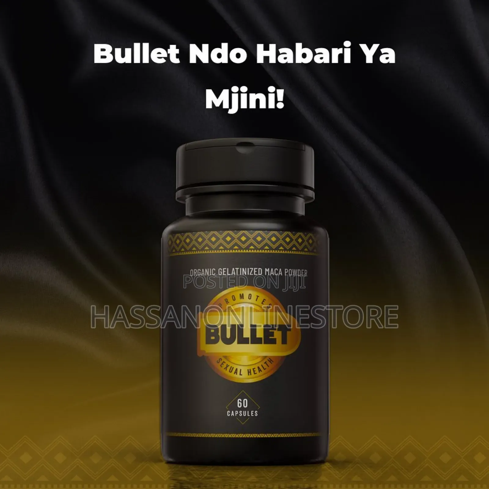 Bullet Maca Powder Capsules - 1000 Mg