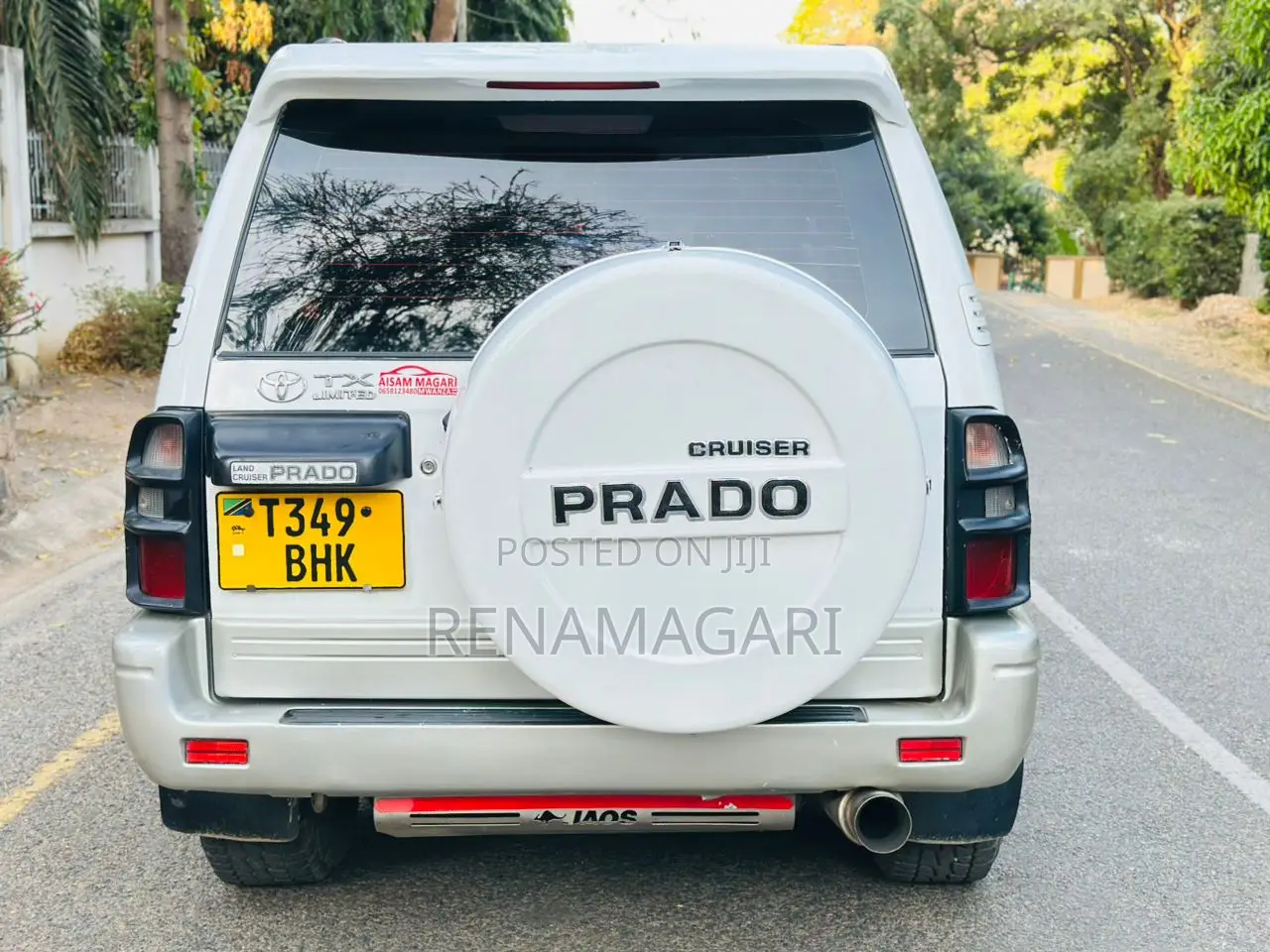 Toyota Land Cruiser Prado 1998 Silver