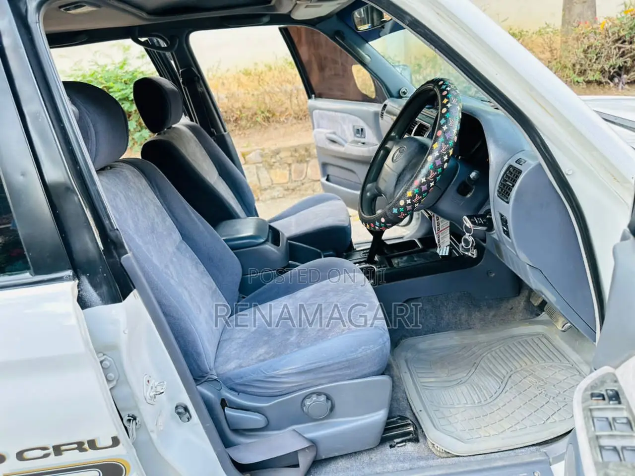 Toyota Land Cruiser Prado 1998 Silver