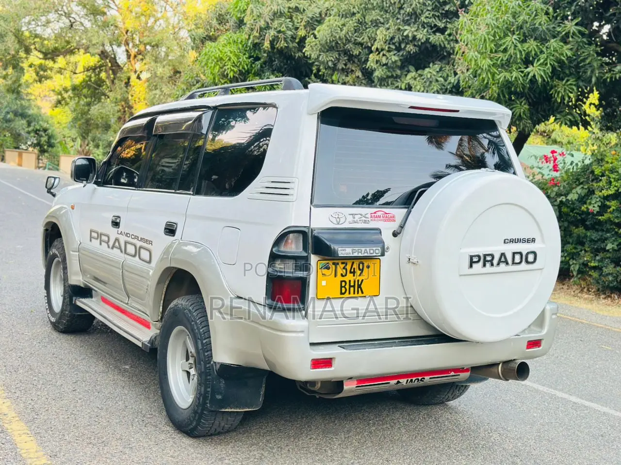 Toyota Land Cruiser Prado 1998 Silver