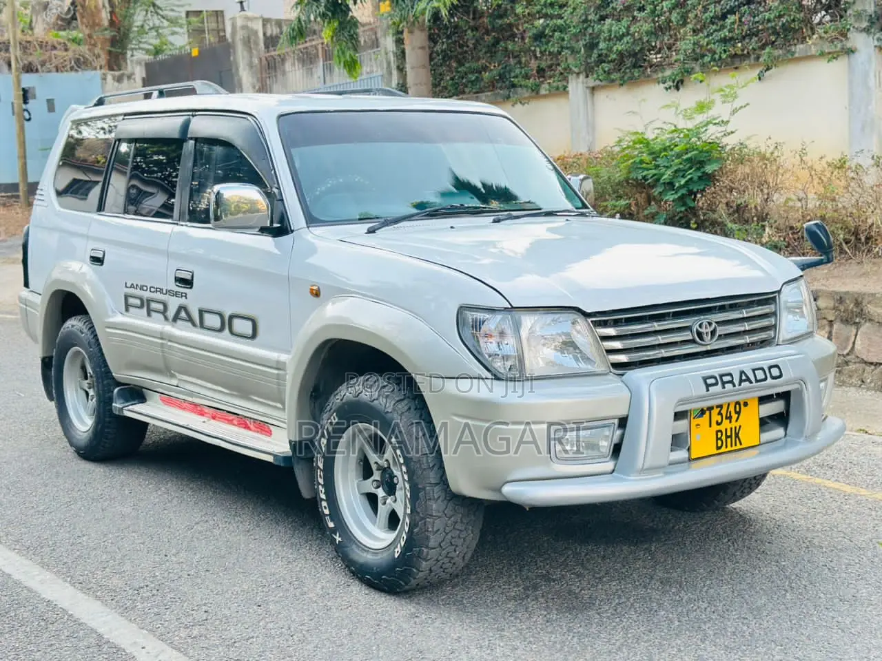 Toyota Land Cruiser Prado 1998 Silver