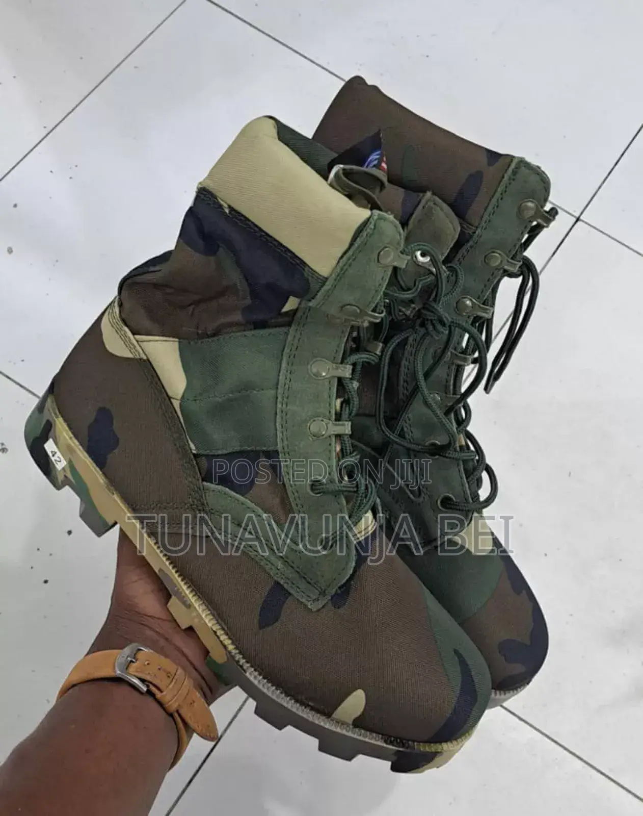 Boots Kali Za Kiume