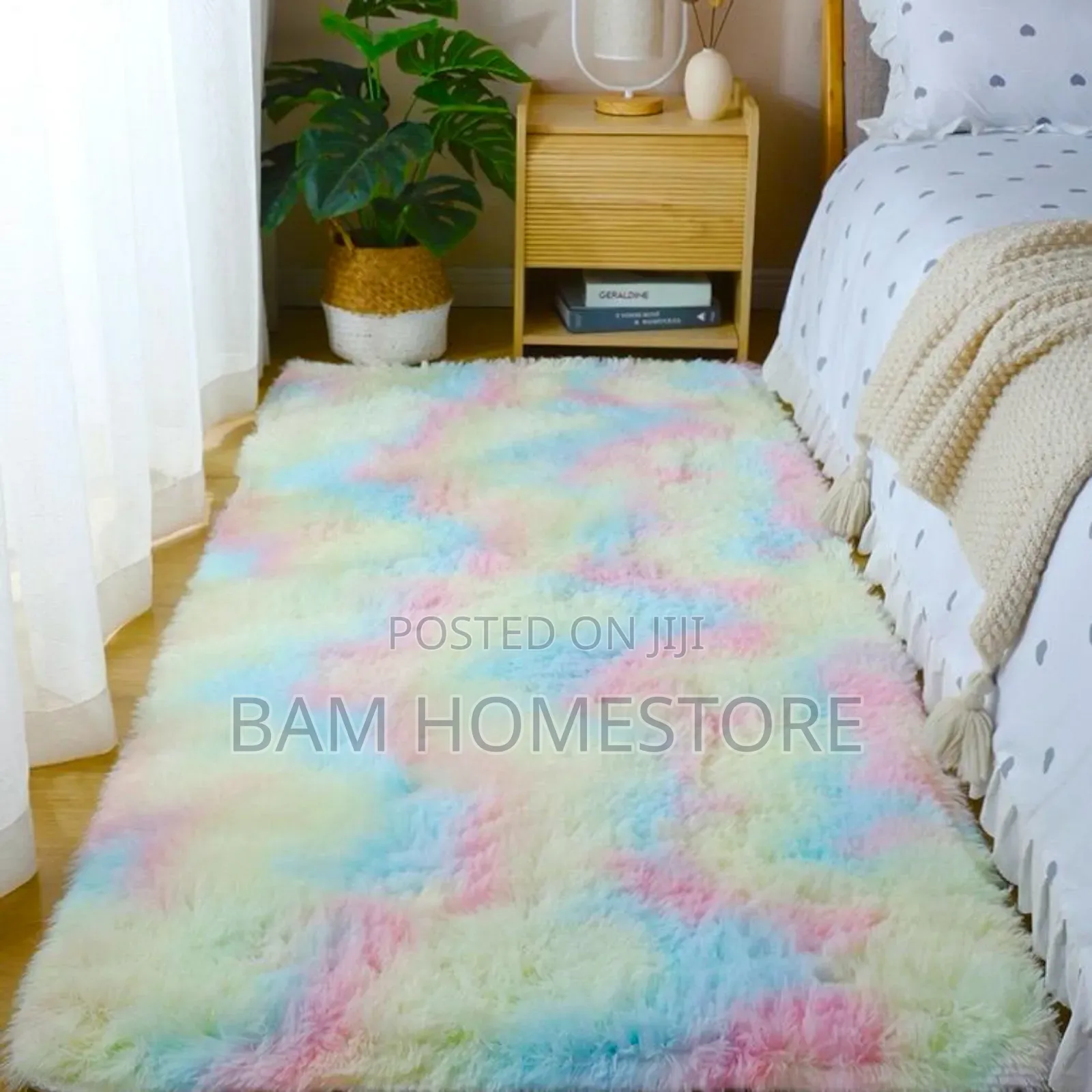 Fluffy Bedside Carpets 3*6