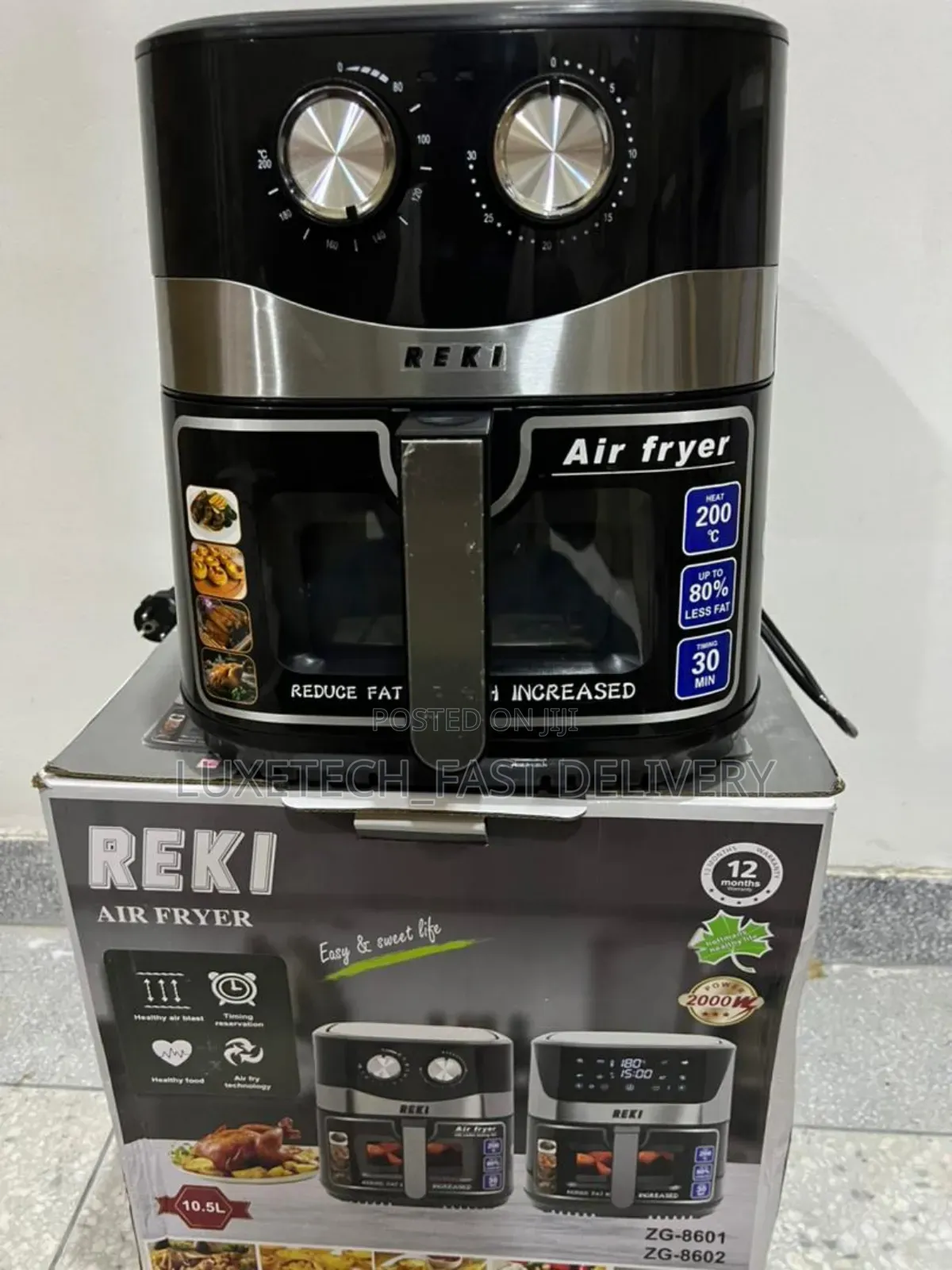 Reki Air Fryer 10.5 Litres