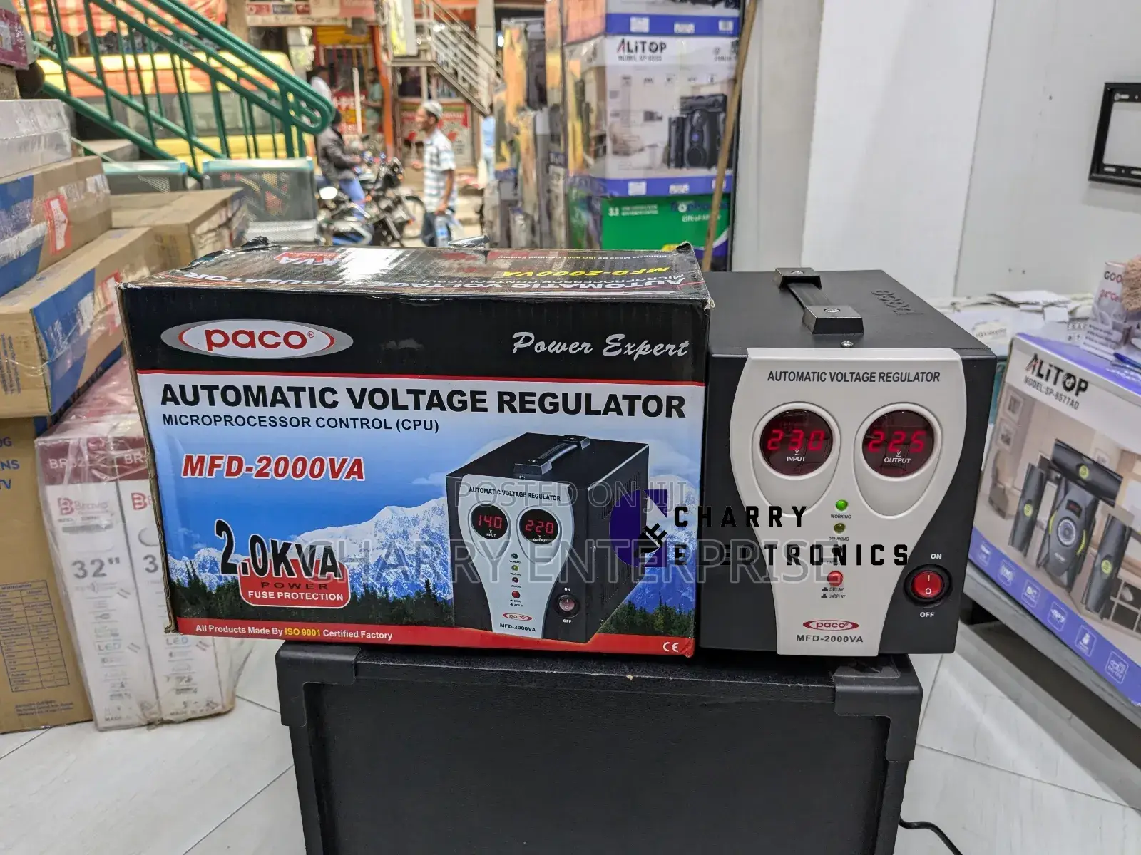 Paco Digital Automatic Voltage Regulator2000w/ 2KVA
