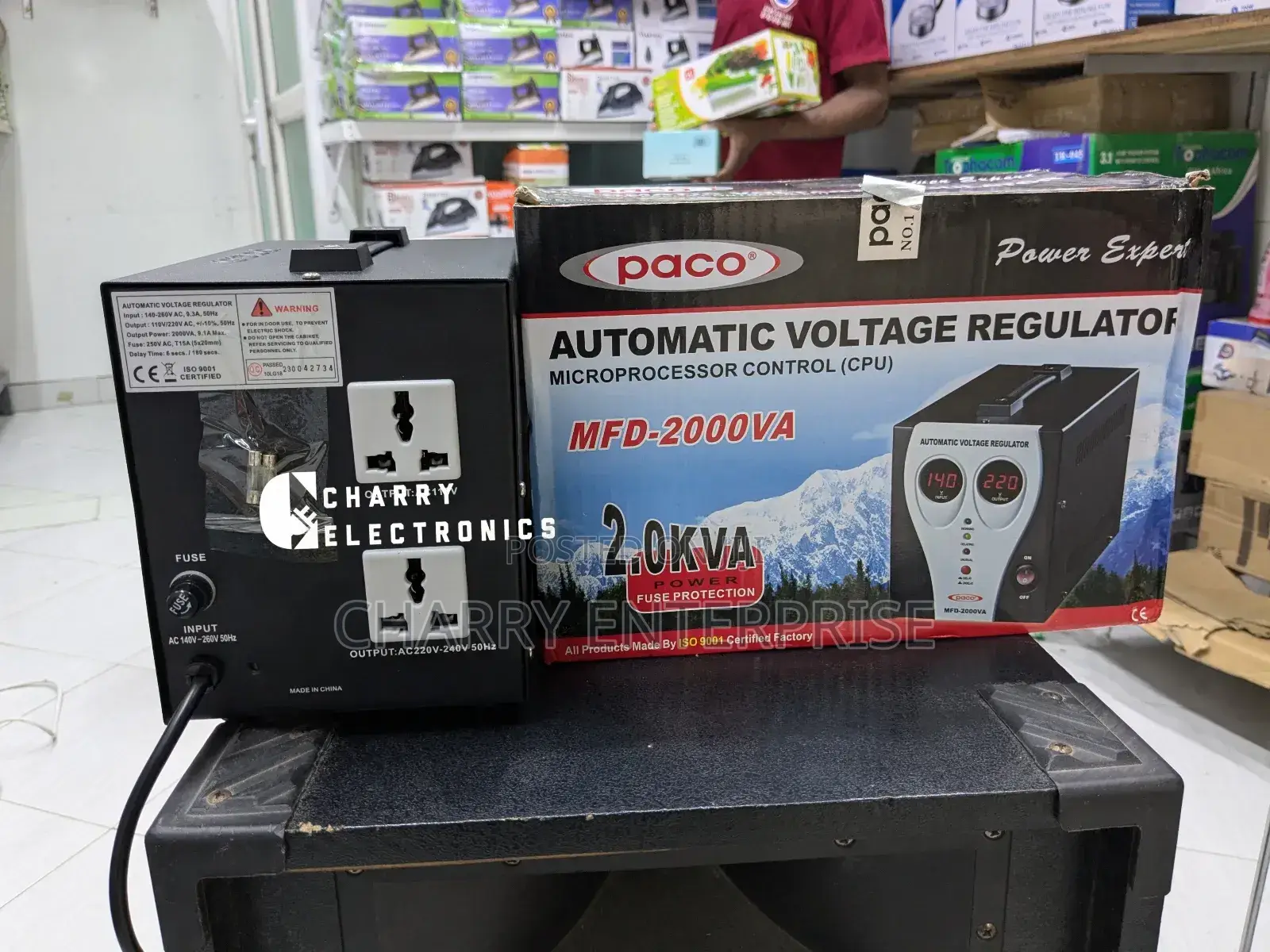 Paco Digital Automatic Voltage Regulator2000w/ 2KVA