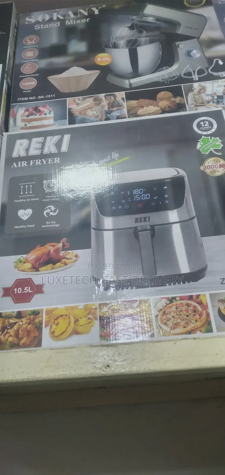 Reki Air Fryer 10.5L Digital