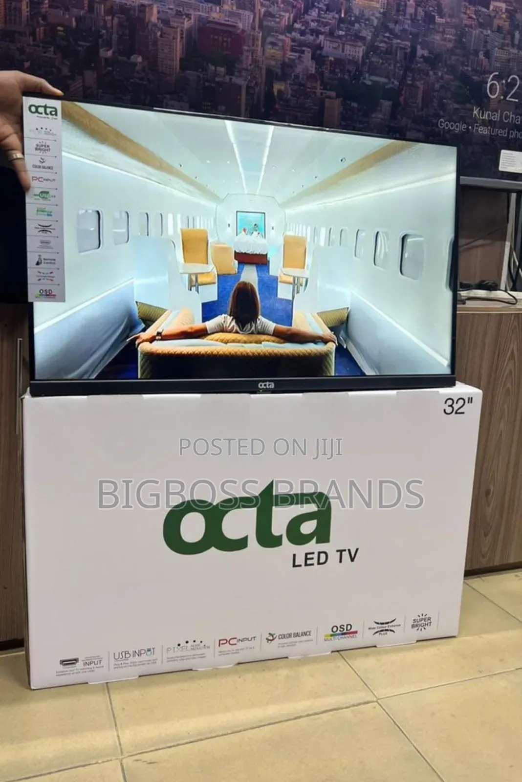 Octa Led Tv 32 Inches Frameless