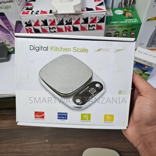 Digital Kitchen Scale LCD Display Baking Cooking Meal Prep