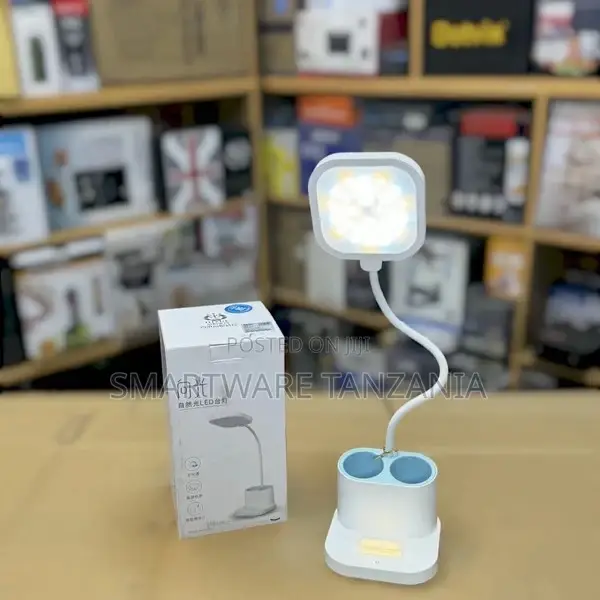 3 Color Eye Protection Dimmable Desk Lamp With Pen Holder