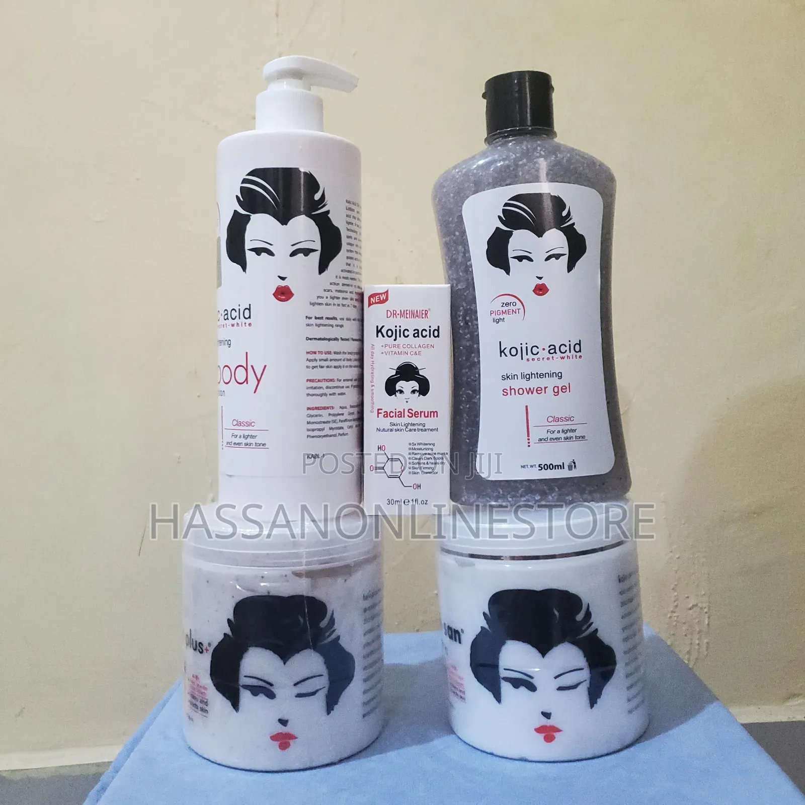 Kojic Acid Skin Care Combo 5 in 1