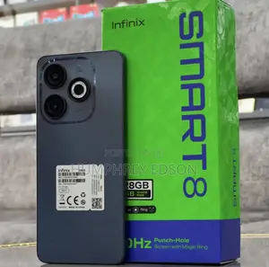 New Infinix Smart 8 128 GB Black