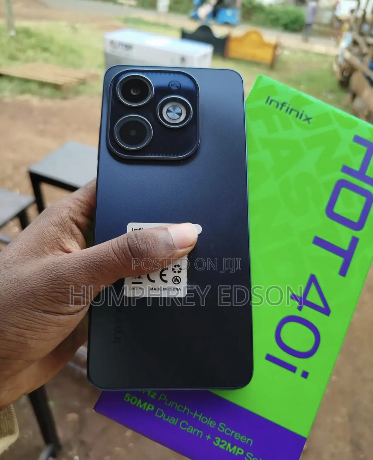 New Infinix Hot 40i 128 GB Black