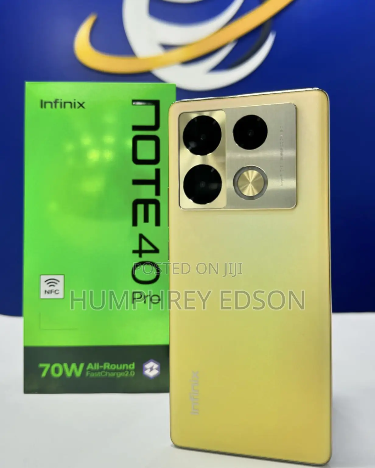 New Infinix Hot 40 Pro 256 GB Gold
