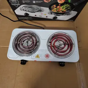 Photo - RAF Home Double Hot Plate - Twin Cooktop, 2000W Power
