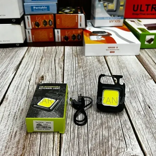 Keychain Bottle Opener With Light for Camping Fishing Hiking