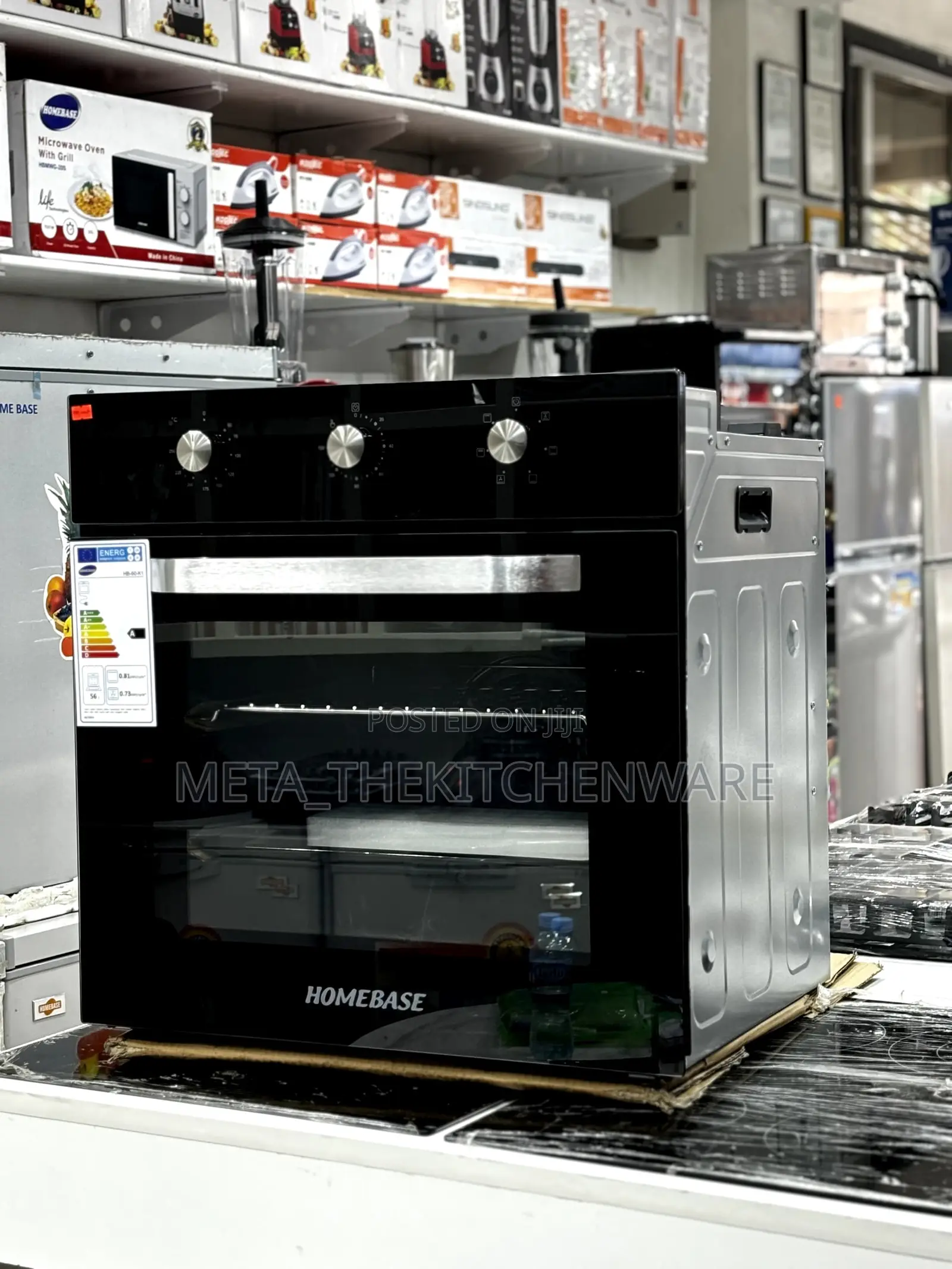 Homebase Built in Electric Oven 56l(Hb-60-)60x60cm