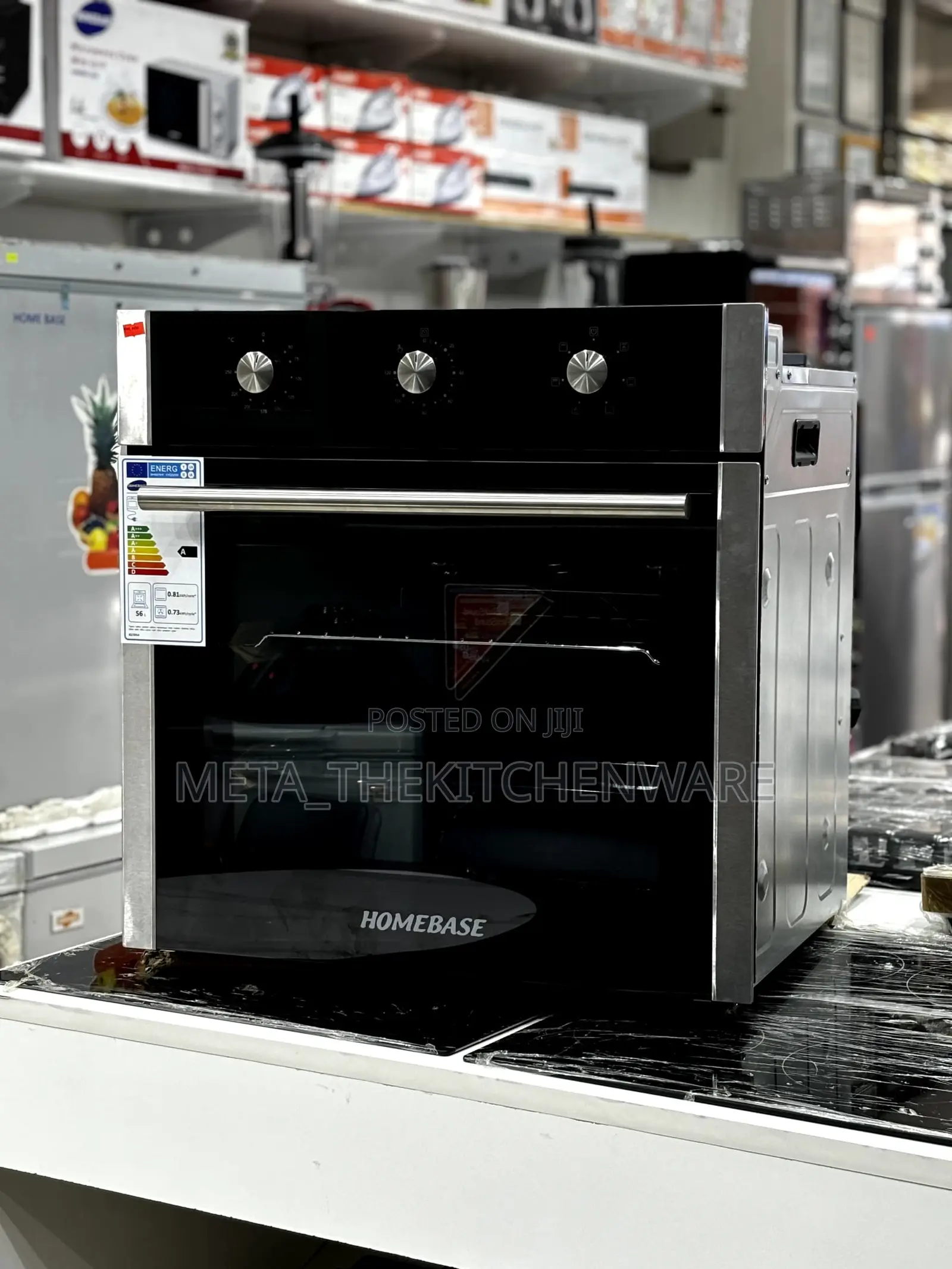 Homebase Built in Electric Oven Hb-60- 60x60cm