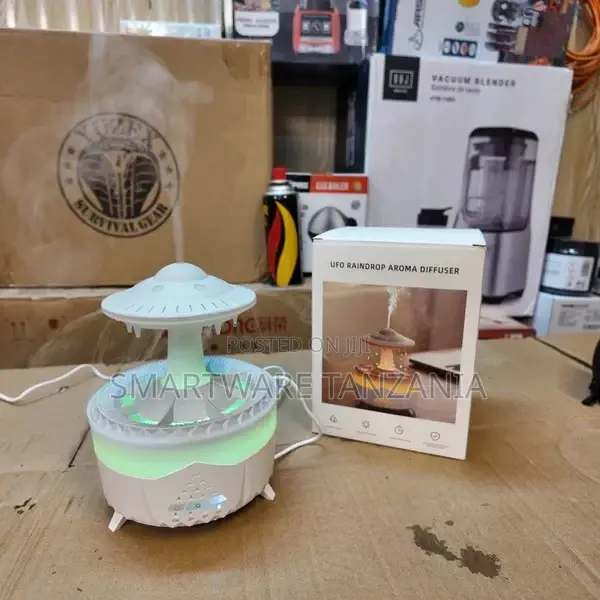 Ultrasonic Humidifier With Water Drop Backflow for Bedroom