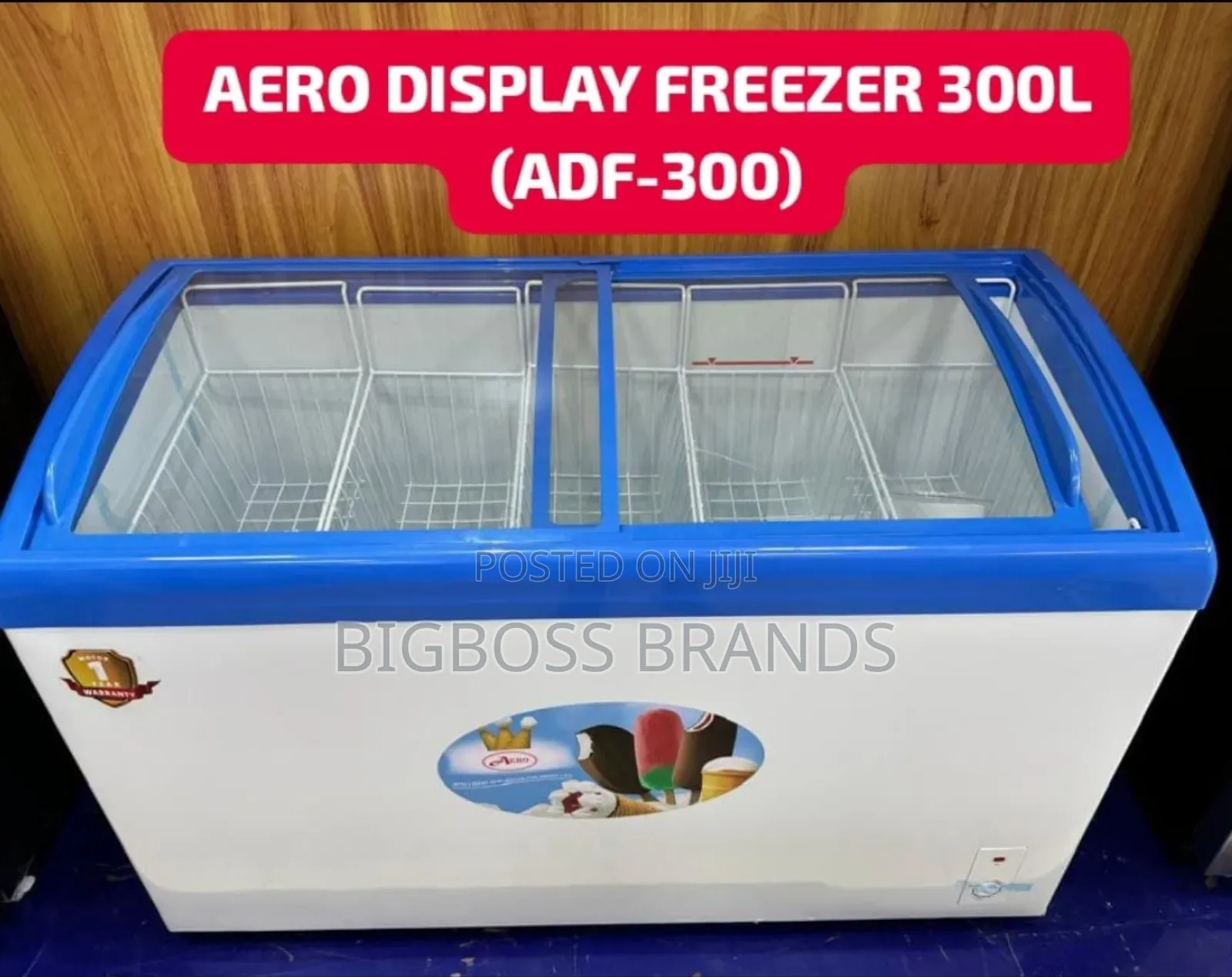 Aero Showcase (Display) Freezer Liter 300L