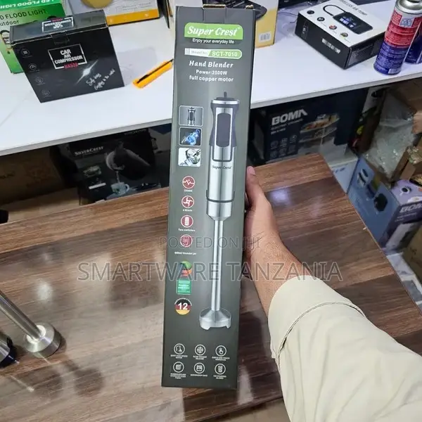 Immersion Hand Blender Multifunctional Electric 2 Speed