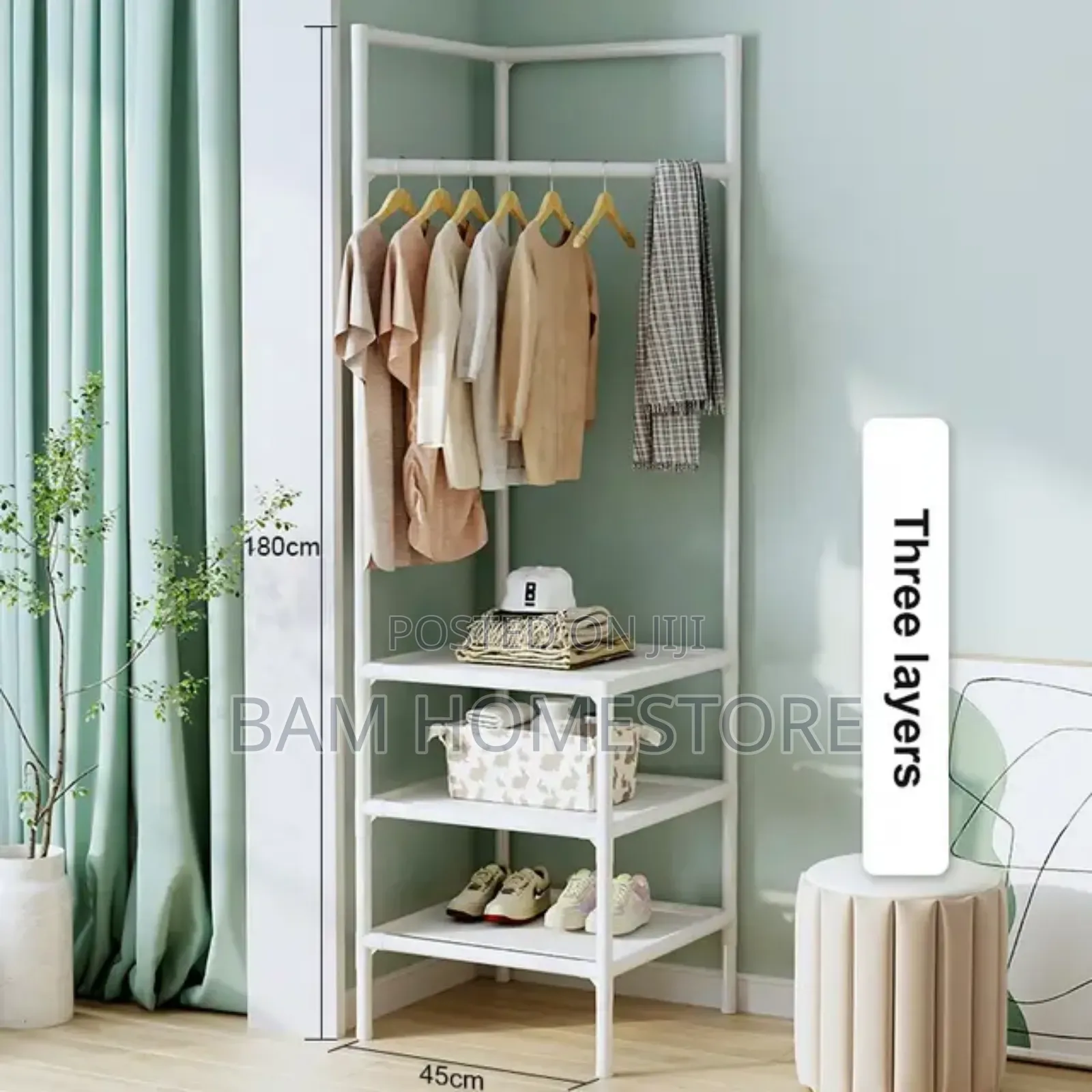 Corner Cloth Racks