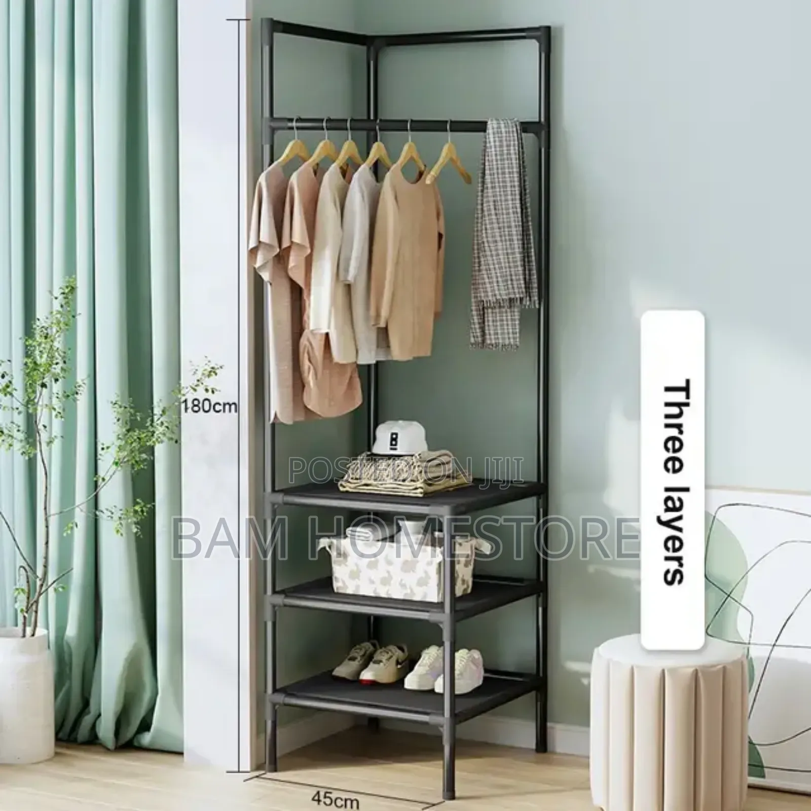 Corner Cloth Racks