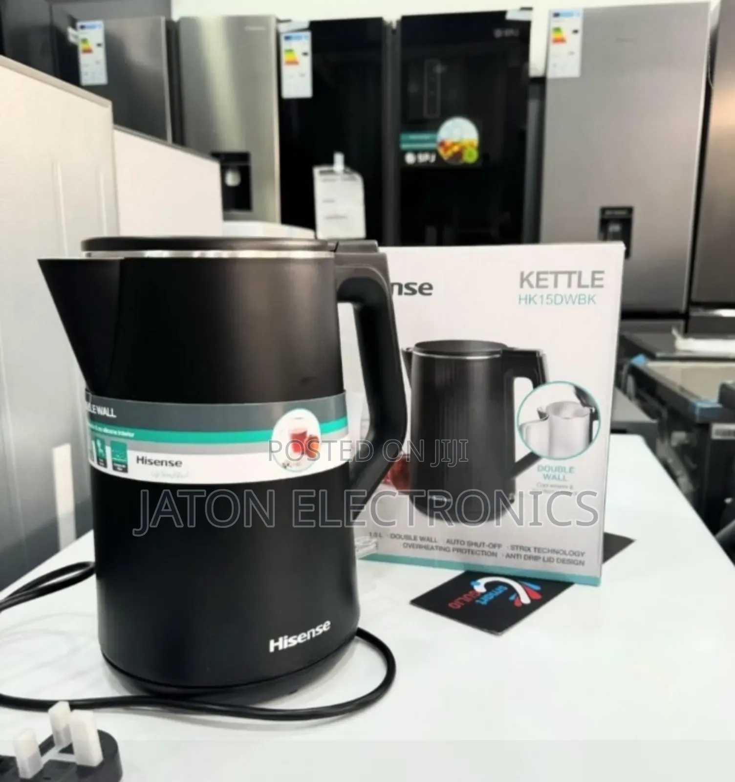 Hisense Double Wall Kettle 1.5L