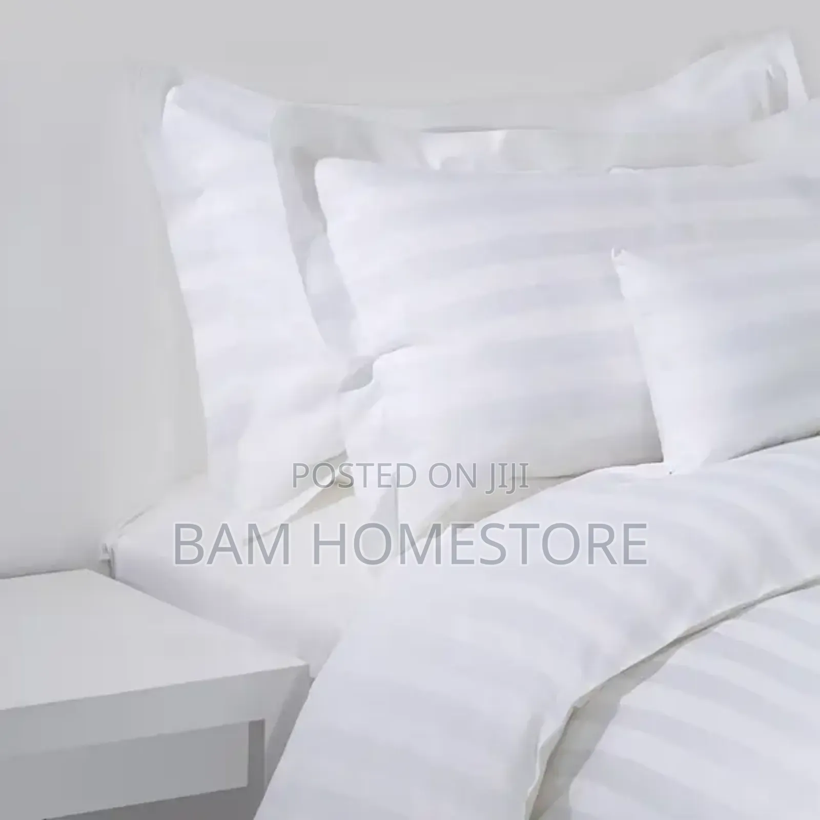White Bedset ( Duvet1shuka 1foronya 2)