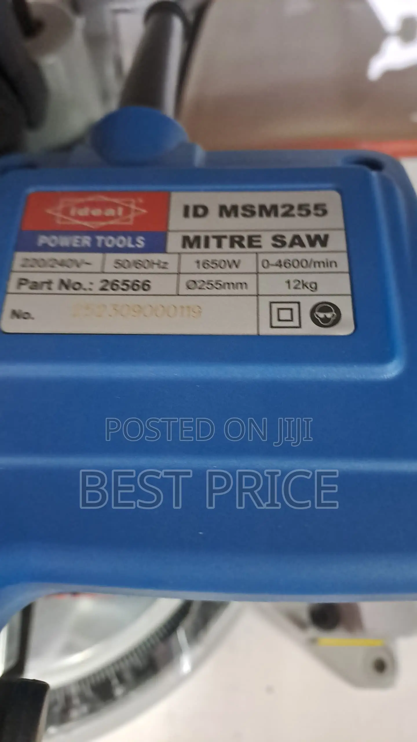 Ideal Mitre Saw ID Msm255