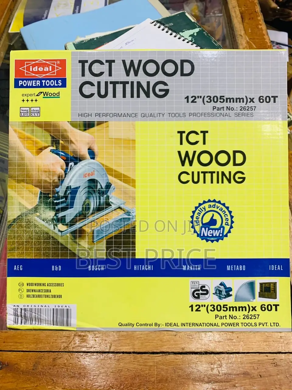 Ideal TCT Wood Cutting 12” 305mm