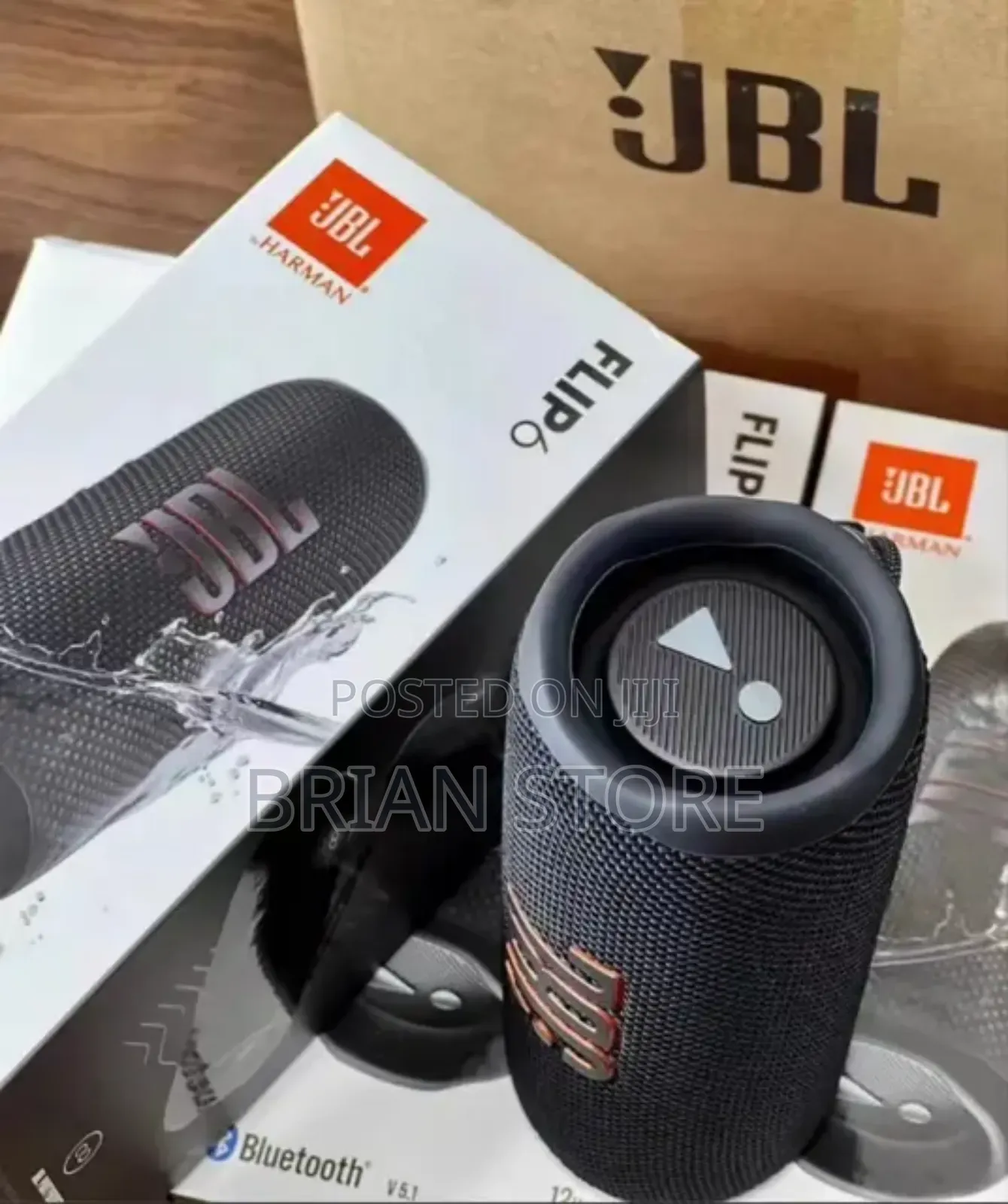 Black JBL Flip 6